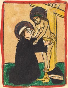 Sint Bernardus van Clairvaux door Unbekannt