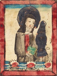Sint Clara van Assisi door Unbekannt