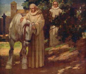 Sint Columba en het Witte Paard, 1912 door Unbekannt