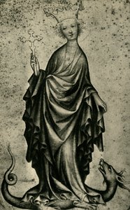 Sint Margaretha, begin 15e eeuw, 1943 door Unbekannt