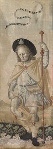 Sint Rochus, begin 1600 door Unbekannt