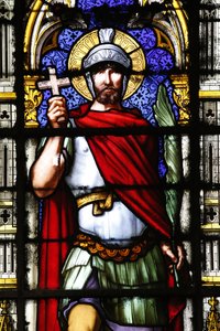 Sainte-Clotilde kerk. Saint-Victor