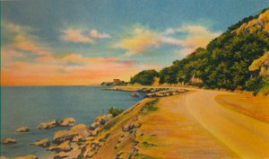 Salgar-Puerto Colombia snelweg, ca. 1940s