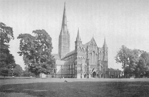 Kathedraal van Salisbury, 1902