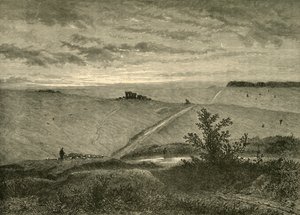 Salisbury Plain, vanuit de buurt van Amesbury, 1898