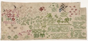 Sampler, 1600-1630 door Unbekannt