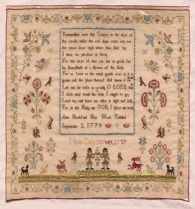 Merklap, 1779 door Unbekannt