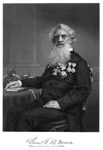 Samuel Finley Breese Morse, Amerikaanse kunstenaar en uitvinder, 1872 door Unbekannt