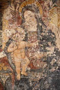 San Pietro Byzantijnse kerk, Otranto, Apulië, Otranto, Italië
