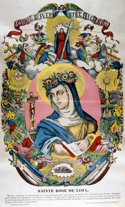 Santa Rosa van Lima, 19e eeuw