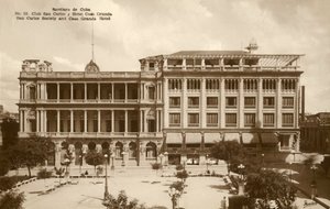 Santiago de Cuba - San Carlos Society en Casa Granda Hotel, c1920s door Unbekannt