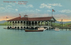 Santiago de Cuba. Club Nautico. Jachtclub, ca. 1910