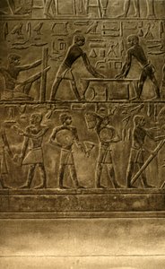 Saqqara - Graf van Ti muurschilderingen door Unbekannt