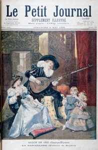 Sarabande, 1895 door Unbekannt