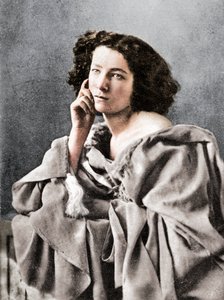 Sarah Bernhardt, Franse actrice door Unbekannt