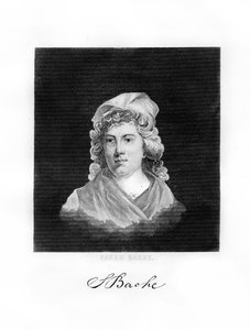 Sarah Franklin Bache, Amerikaanse patriot uit de revolutionaire oorlog, 1872 door Unbekannt