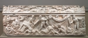 Sarcophagus, c. AD 100-125 door Unbekannt