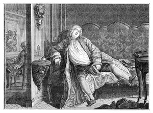 Satirische Compositie van Dumesnil, 1885