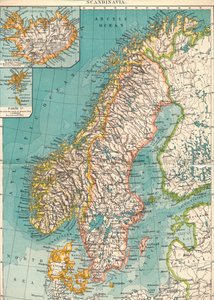 Scandinavië, ca. 1906, 1907