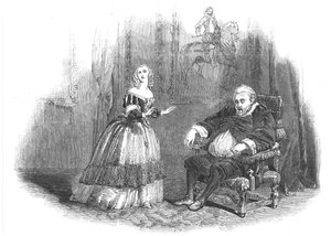 Scène uit Il Masnadieri De Brigands, 1847 door Unbekannt