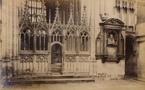 Scène van Martelaarschap, Canterbury Kathedraal, 1929 door Unbekannt