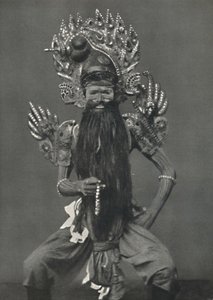 Acteur als Guruswamin de opperste van de geestelijke leraren, 1926