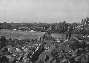 Scilly-eilanden - de baai en vuurtoren, St. Agnes