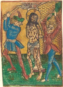 Geseling van Christus door Unbekannt