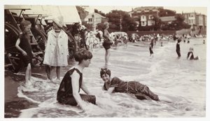 Zeezwemmen, Broadstairs, Kent, circa 1913