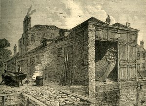 Searles Bootwerf in 1830, ca. 1878 door Unbekannt