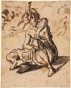 Zittende figuur