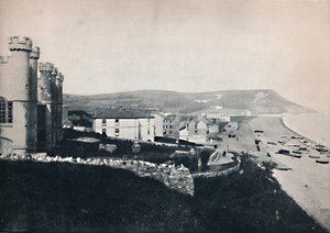 Seaton - Kijkend naar White Cliff, 1895