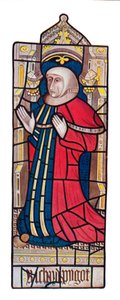 Serjeants at Law. Long Melford Church, Suffolk, 1903 door Unbekannt