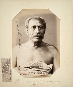 Seumanutafa, van Apia. De grootste chef in Upolu, Samoa