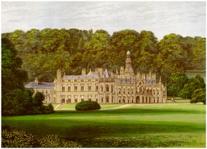 Shelton Abbey, County Wicklow, Ierland, huis van de Graaf van Wicklow door Unbekannt