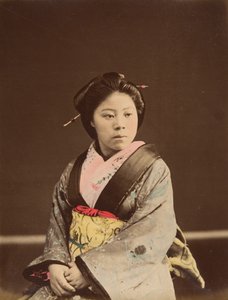 Shin, Een Bekende Thee Huis Meisje in Yokohama, 1870s