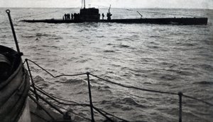 Scheepswrak van de Republikeinse onderzeeër B6, augustus 1936