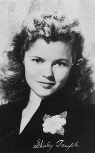 Shirley Temple geb. 1928, Amerikaanse actrice, ca. 1940s