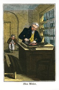 Schoenmaker, 1823 door Unbekannt