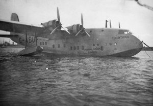 Korte Empire Vliegboot Corinthian, Alexandrië, Egypte, ca. 1938-1941