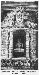 Heiligdom in een Jain-tempel, Mount Abu, Rajasthan, India, c1925