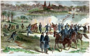 Belegering van Fredericksburg, Virginia, Amerikaanse Burgeroorlog, ca. 1864-1865 door Unbekannt