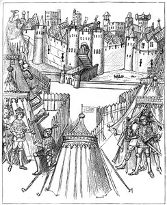 Belegering van Rouen, 1418-1419, 1893 door Unbekannt