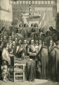 Ondertekening van het Verdrag van Westfalen, 24 oktober 1648