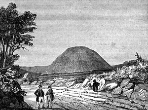 Silbury Hill, Wiltshire, Engeland, 1836 door Unbekannt