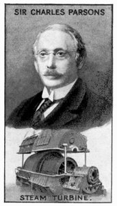 Sir Charles Algernon Parsons, Ierse ingenieur, c1924