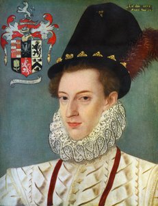Sir Edward Hoby, 1560-1617 door Unbekannt