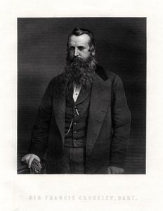 Sir Francis Crossley, Engelse tapijtfabrikant, midden-late 19e eeuw door Unbekannt