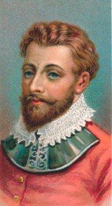 Sir Francis Drake 1540-1596, Engelse zeeman, 1924 door Unbekannt