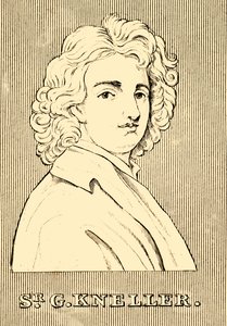 Sir. G. Kneller, 1646-1723, 1830 door Unbekannt